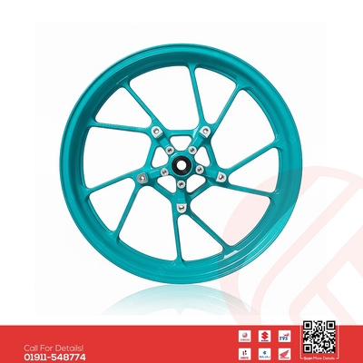 Alloy Rim (Front-Past Color) for Yamaha FZS V3, FZX, R15 V3, R15 V4 & R15M, MT15 V1, MT15 V2 bike._img_0