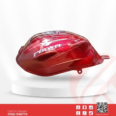Fuel Tank for Bajaj Discover 135 (Red Gold) bike._img_0